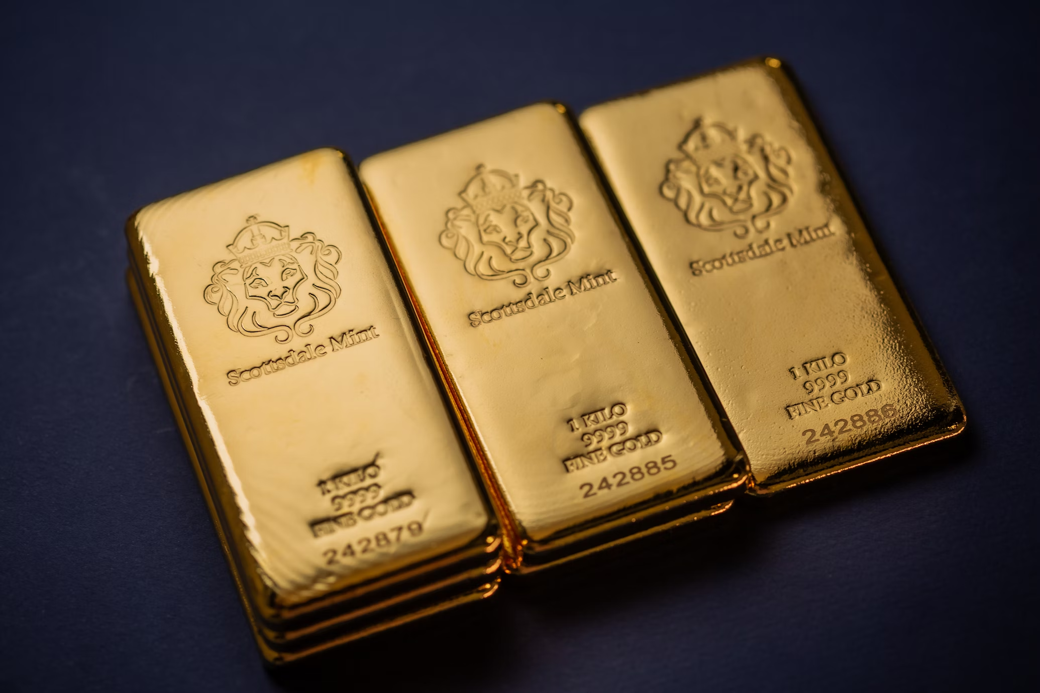 Cast Gold Bars